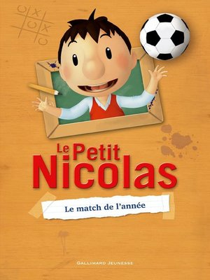 cover image of Le Petit Nicolas (Tome 2)--Le match de l'année
